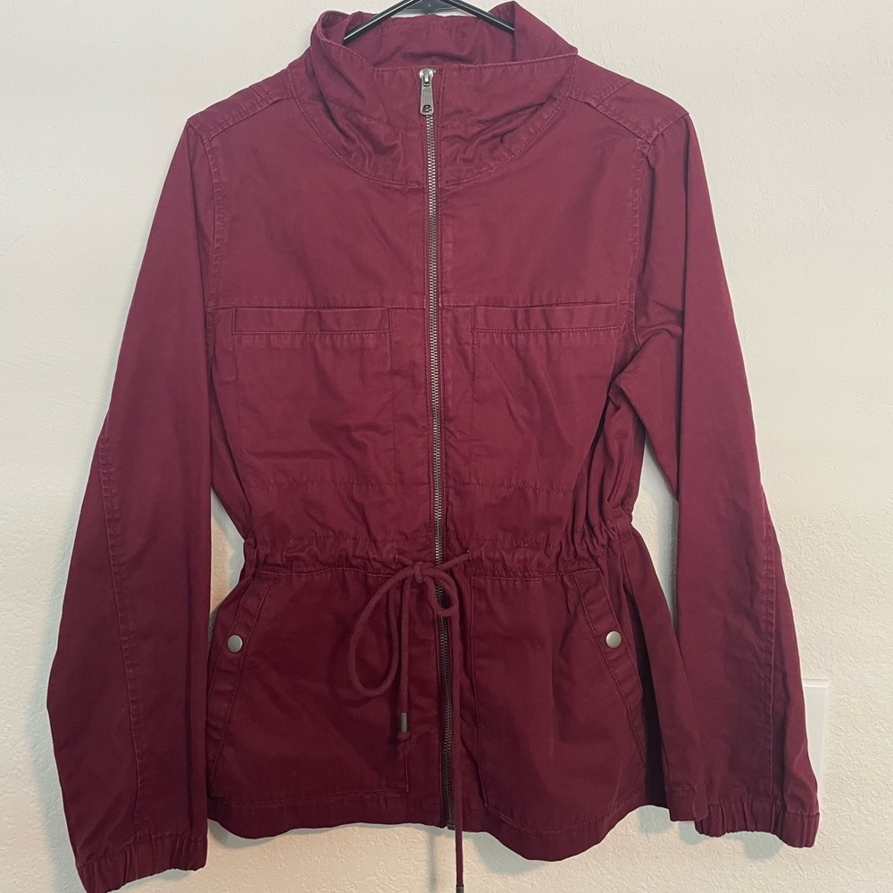 Women’s Utility Jacket with Cinched Waist